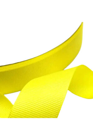 Grogren Kurdele 2 cm 10 Metre Sarı
