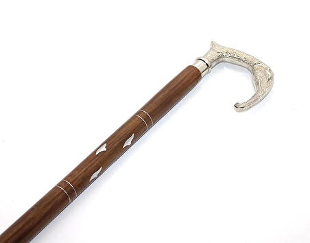 Fil Başlıklı Pirinç Baston