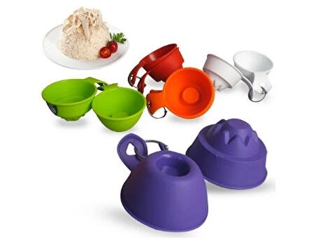 Sevimli Pilav ve Helva Servis Kalıbı (2 adet)