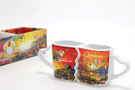 2'li Yöresel Kupa Bardak Seti Model 2