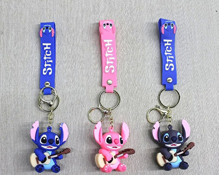 Stitch Silikon Anahtarlık Alk4261