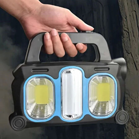 Hurry Bolt Güneş Enerjili Taşınabilir Çalışma Lambası – Powerbank Özellikli