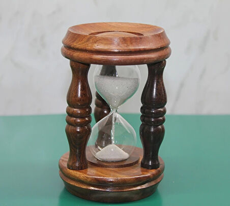 Ahşap Kum Saati Model 6