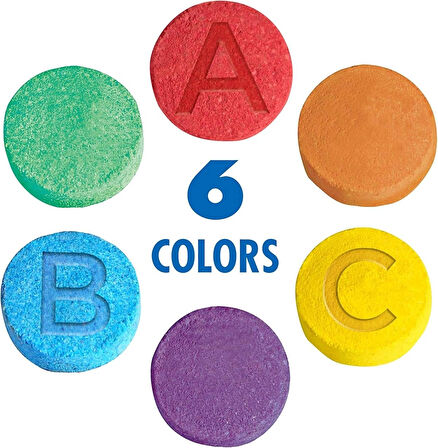 Mr. Bubble Fizzy Tub Colors Banyo Suyu Boyama Tabletleri