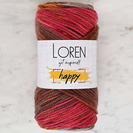 Loren Happy Ebruli El Örgü İpi - RH012 - 34297