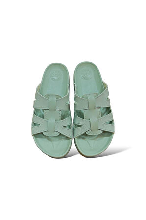 Anatomik Taban Rahat Trend Kadın Terlik  YEŞİL