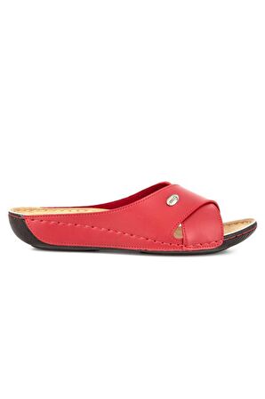 Muya Yara 32251-003 Topuk Jelli Anatomik Taban Kadın Terlik Bordo 36-40 