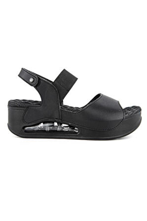 Muya Podium 33227-001 Kadın Sandalet Siyah 36-40 