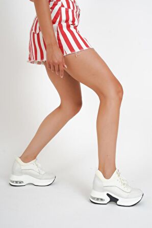 Guja 23K300-2 Kadın Spor Ayakkabı Beyaz 36-40 