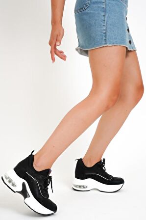 Guja 23K300-2 Kadın Spor Ayakkabı Siyah 36-40 