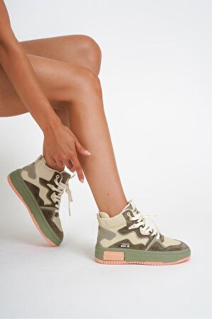 Guja 23K358 Kadın Sneaker Ayakkabı Bej 36-40 