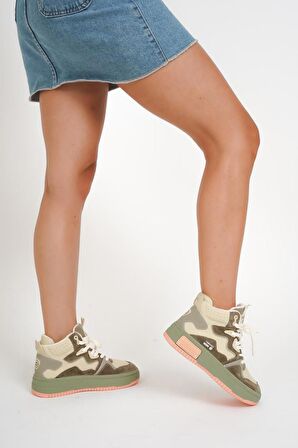 Guja 23K358 Kadın Sneaker Ayakkabı Bej 36-40 