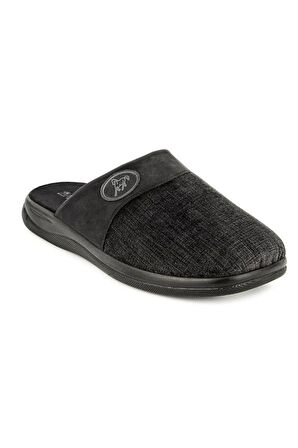 Muya Ruby 32801-001 Erkek Kışlık Ev Terliği Siyah 40-45 
