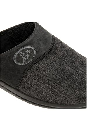 Muya Ruby 32801-001 Erkek Kışlık Ev Terliği Siyah 40-45 