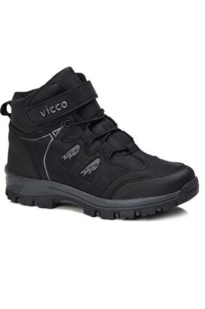 Vicco Arbor 869.P20K.251 Erkek Çocuk Bot Siyah 26-30 