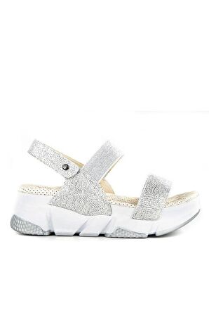 Muya Keid 31187-277 Anatomik Taban Kadın Sandalet Beyaz 36-40 