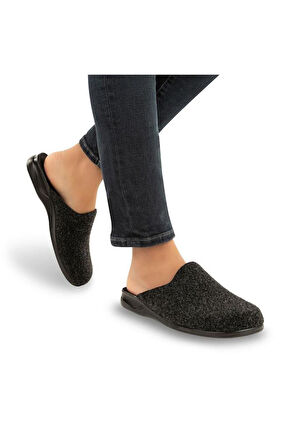Muya Arven 31804-086 Erkek Kışlık Ev Terliği Füme 40-45 