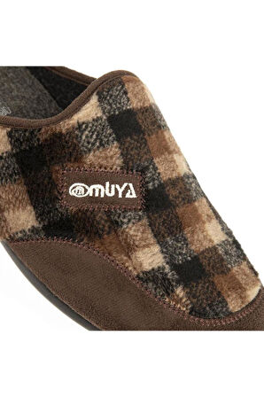Muya Tauri 31801-004 Erkek Kışlık Ev Terliği Kahve 40-45 