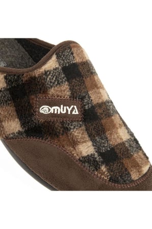 Muya Tauri 31801-004 Erkek Kışlık Ev Terliği Kahve 40-45 