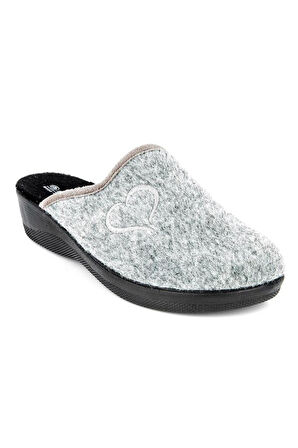 Muya Mochi 32922-087 Kadın Kışlık Ev Terliği Gri 36-40 