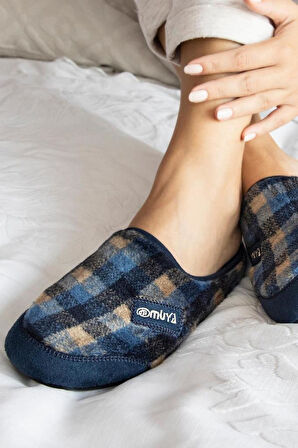 Muya Merida 31901-030 Kadın Kışlık Ev Terliği Lacivert 36-40 