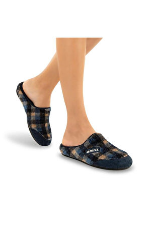 Muya Merida 31901-030 Kadın Kışlık Ev Terliği Lacivert 36-40 