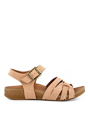 Muya Rhoas 33218-205 Anatomik Taban Kadın Sandalet Kum 36-40 