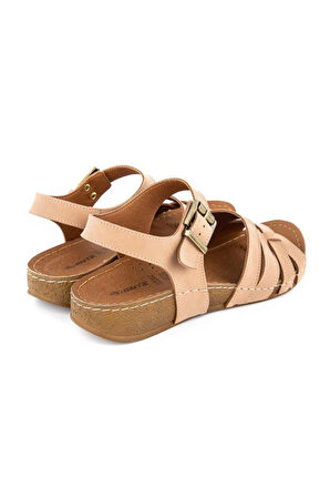 Muya Rhoas 33218-205 Anatomik Taban Kadın Sandalet Kum 36-40 