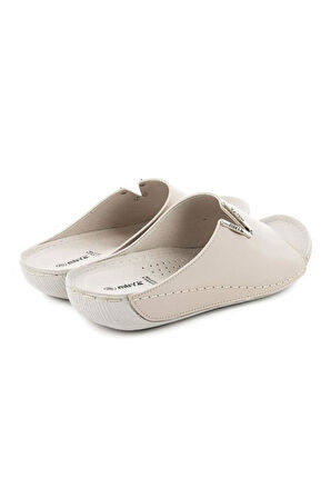 Muya Nest 31125-045 Anatomik Taban Kadın Terlik Krem 36-40 