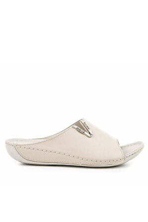Muya Nest 31125-045 Anatomik Taban Kadın Terlik Krem 36-40 