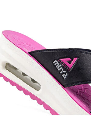 Muya Axis 31013-359 Air Max Anatomik Taban Islak Zemin Kadın Terlik Lacivert Fuşya 36-40 