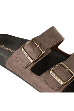 Muya Nova 31410-165 Anatomik Taban Erkek Terlik Kahve 40-45 