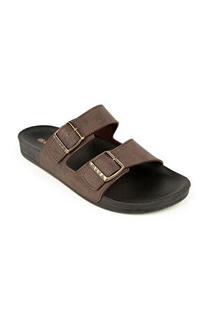 Muya Nova 31410-165 Anatomik Taban Erkek Terlik Kahve 40-45 