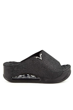 Muya Aero 31212-001 Air Max Anatomik Taban Kadın Terlik Baskılı Siyah 36-40 