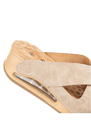 Muya Penelope 31210-551 Air Max Anatomik Taban Kadın Terlik Full Krem 36-40 