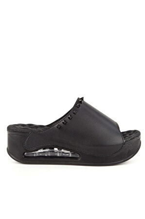 Muya Gema 31211-001 Air Max Anatomik Taban Kadın Terlik Siyah 36-40 