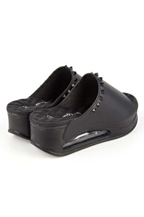 Muya Gema 31211-001 Air Max Anatomik Taban Kadın Terlik Siyah 36-40 