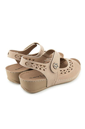 Muya Terra 31130-042 Anatomik Taban Kadın Sandalet A.Vizon 36-40 