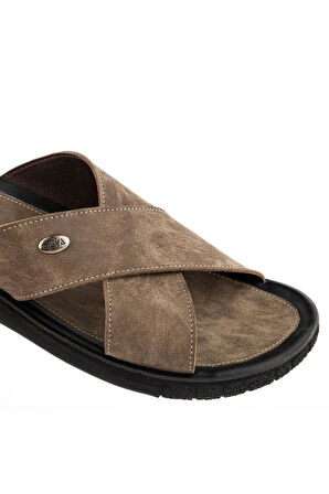 Muya Vegas 33301-695 Anatomik Taban Erkek Terlik Vizon 40-45 