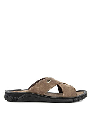 Muya Vegas 33301-695 Anatomik Taban Erkek Terlik Vizon 40-45 