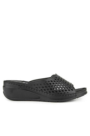 Muya Brosa 35209-430 Anatomik Taban Kadın Terlik Siyah 36-40 