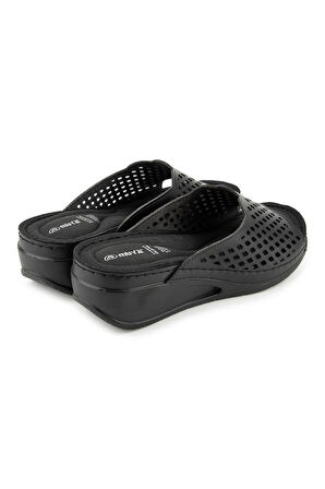 Muya Brosa 35209-430 Anatomik Taban Kadın Terlik Siyah 36-40 