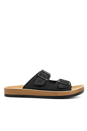 Muya Allen 31330-001 Anatomik Taban Erkek Terlik Siyah 40-45 