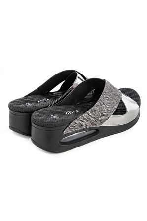 Muya Fly 31169-086 Air Max Anatomik Taban Kadın Terlik Füme 36-40 