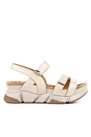 Muya Olimba 34201-002 Anatomik Taban Kadın Sandalet Bej 36-40 