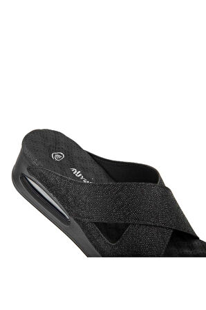 Muya Fly 31169-430 Air Max Anatomik Taban Kadın Terlik Desenli Siyah 36-40 