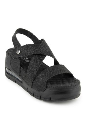 Muya Nofio 35215-430 Air Max Anatomik Taban Kadın Sandalet Siyah 36-40 