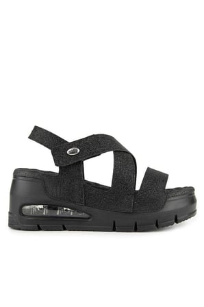 Muya Nofio 35215-430 Air Max Anatomik Taban Kadın Sandalet Siyah 36-40 