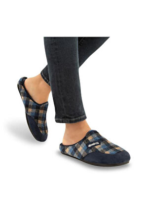 Muya Tauri 31801-030 Erkek Kışlık Ev Terliği Lacivert 40-45 