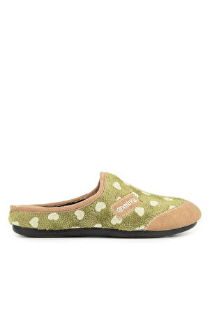 Muya Kasi 36913-284 Kadın Kışlık Ev Terliği Yeşil 36-40 